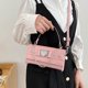 thumbnail image 4 of Bolsa Alligator Mujeres PU Bolso Amor Cadena Hombro Crossbody Tote Bag (Rosa) Ehuebsd Nuevos Originales, 4 of 9