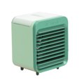 thumbnail image 2 of Air Cooler Mini USB Aire acondicionado Ventilador de escritorio portátil de 3 velocidades de viento para oficina en casa, dormitorio, verde seitruly HA006677-01, 2 of 6
