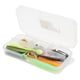 thumbnail image 3 of Kit de 45 anzuelos de pesca con caja de aparejos, anzuelo de cebo y eslabón giratorio para agua salada., 3 of 14