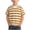 Coffee, variant on Eltusu Boys Cotton T-Shirts, Striped Casual Crew Neck Short SLeeve Summer Tops Black Size 8 T