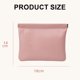 thumbnail image 2 of 1PC Mini bolsa de almacenamiento grande Bolsa de maquillaje multifuncional Monedero cero: 11,5 * 12 * 1 cm Polvo de rosa, 2 of 5