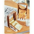 thumbnail image 5 of Drses bread slicer&nbsp;Household Bread SLICERSs Toasts Divider Foldable Rack Essential Baking Tool Cutter For Lazy People, 5 of 8