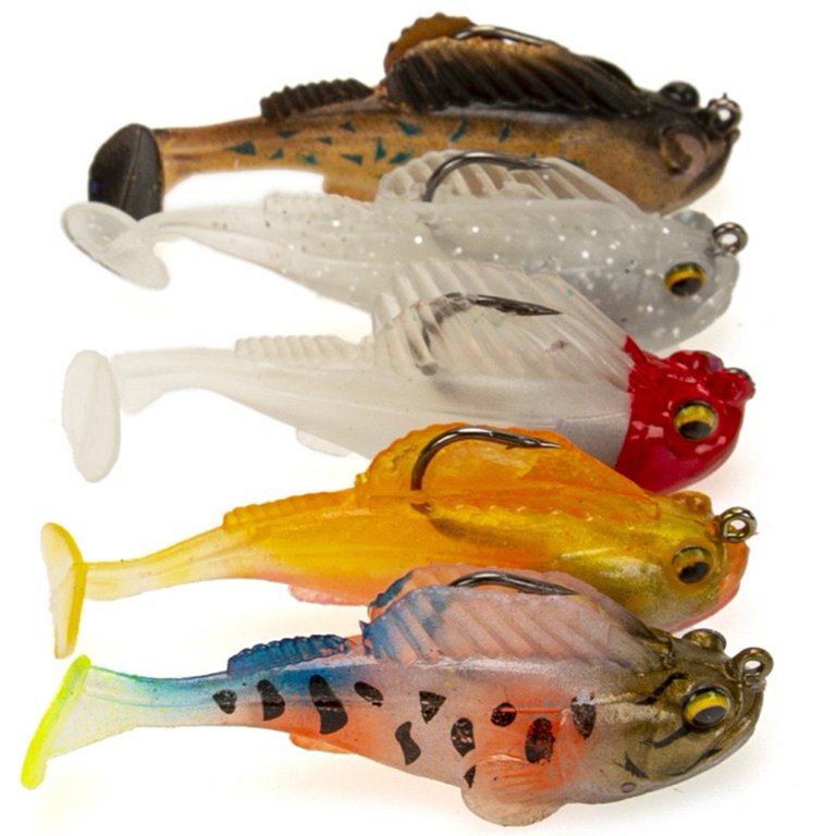 blackfish fish plastic lures Frogs for Baits 4.5cm 11g PVC Fishing Simulated Frogs Baits with Double Hook & Snakehead Fishing Lure with Strong Hook : Sports & Outdoors With a non Smithwick Rogue Brown Beige Black
