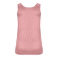 thumbnail image 6 of NIEWTR Satin Tank Tops For Women Loose Fit Sleeveless V Neck Camisole Blouses Shirt Top Womens Tank Summer Tank (XL,A156-Pink), 6 of 6