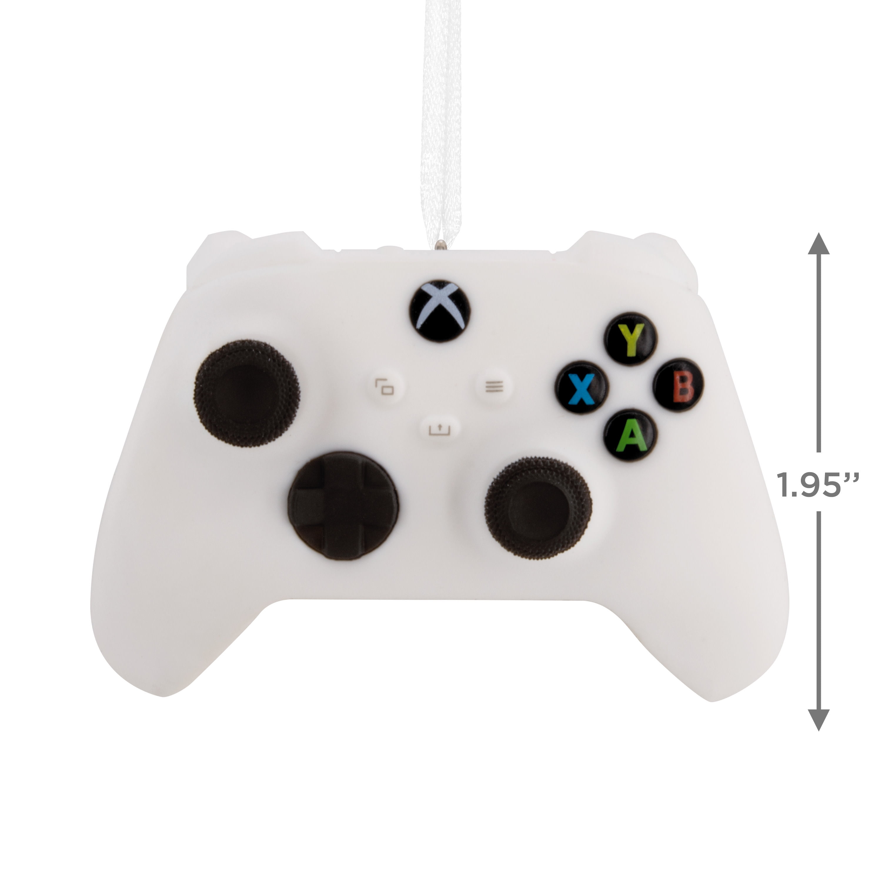 Hallmark Christmas Ornament (XBOX White Video Game Controller), 1 Count