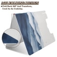 thumbnail image 2 of FORMRS A4 Clipboard Folder with Pen Holder Horizontal Foldable School Office Binder, Watercolor Mountains, 2 of 9