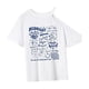 thumbnail image 5 of Camiseta para mujer, ropa informal transpirable de verano, camisa con cuello redondo para el trabajo en la calle L, 5 of 7