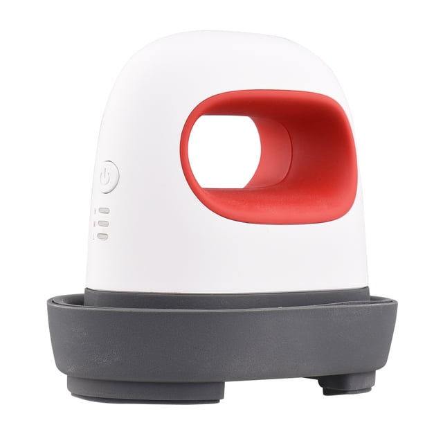 Graflsoa Mini Presse à Chaud pour Chaussures, Chapeaux et Chaussettes - 3 Réglages de Température, Rose, 110V/220V, 150W, Design Compact, Accessoires Inclus