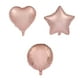 thumbnail image 4 of Billuyoard 1 Uds. Conjunto de globos brillantes de papel de aluminio de oro rosa de 18 pulgadas globo de aluminio para fiesta de cumpleaños globo Kits de decoración para fiestas TYPE1 NO1, 4 of 6