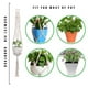 thumbnail image 4 of Bearachild Cestas colgantes 100 hechas a mano, soporte para plantas, macramé, colgador de plantas, maceta para colgar en la pared interior, soporte para Jardín y Patio No.19 Bearachild HA001777-19, 4 of 6