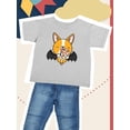 thumbnail image 3 of Halloween Corgi Vampire Costume T-Shirt Toddler -Image by Shutterstock,  3 Toddler, 3 of 4