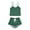 Green, variant on Krdevn Pajamas for Women Set - Women's Sleepwear Pajama Set Lace Trim Sleeveless Nightwear Comfortable Home Outfit Soft Breathable Two Piece,Sleepwear for Women,Size:XXL