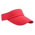 thumbnail image 2 of EeaseMX Gorra de tenis con visera ajustable de verano, unisex, para hombre y mujer, para deportes al aire libre, playa, vacaciones, senderismo, golf (roja), 2 of 7