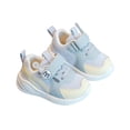 thumbnail image 3 of Dpytoraw Breathable Mesh Infant Walking Shoes Soft Sole Flexible Toddler First Lightweight Baby Sneakers For Boys Girls Early Development Kids Athletic Shoes Size Gray 3-6 Months, 3 of 3