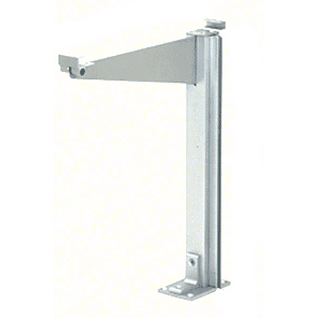

CRL D995BAC Brite Anodized 18 High Center Design Series Partition Post with 12 Deep Top Shelf