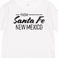 thumbnail image 4 of Inktastic From Santa Fe New Mexico in Black Distressed Text Boys or Girls Long Sleeve Toddler T-Shirt, 4 of 5