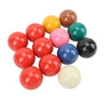 thumbnail image 1 of Bolas De Billar, Juego De Bolas De Billar Profesionales Compactas De Repuesto De Resina De 2,1 Pulgadas De Diámetro, 13 Piezas Para Mesas De Billar, 1 of 7