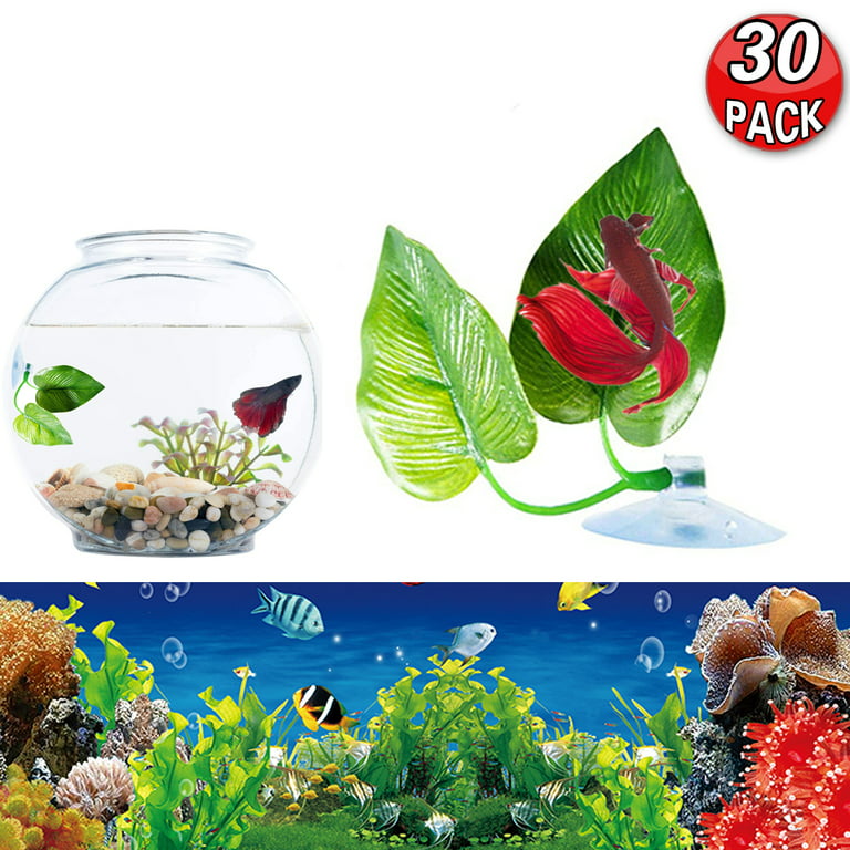 NOLITOY 2pcs Aquarium Landscaping Plastic Plants Fish Tank Decoration Betta  Fish Tank Accessories Desktop : : Pet Supplies