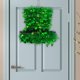 thumbnail image 1 of CALLE. Corona del Día de San Patricio, adornos artificiales para puerta, decoración, sombrero, guirnalda, corona de trébol para puerta delantera,, 1 of 8