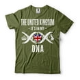 thumbnail image 5 of United Kingdom Patriotic Shirt UK Flag Shirt United Kingdom National Flag Shirt United Kingdom Shirt (X-Large Grey), 5 of 6