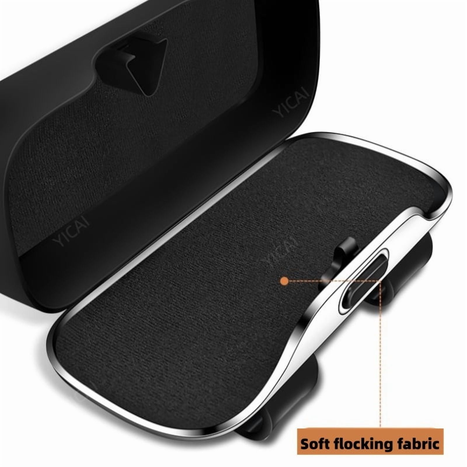 For Audi Q6 Auto Sun Visor Glasses Holder Back Clip Type All-Inclusive Design Sunglasses Accessories