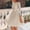 Beige, variant on Women Sling Cross Wedding O-Neck Elegant Party Evening Slim Hollow Lace Dress