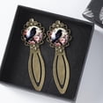 thumbnail image 3 of Crow Vintage Copper-Colored Lace Bookmarks - Set of 2 Stainless Steel Book Accessories for Readers and Book Lovers, 3 of 5
