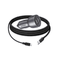 thumbnail image 1 of Cargador para Auto Dual 36w + Cable Micro USB Reforzado 1m, 1 of 7