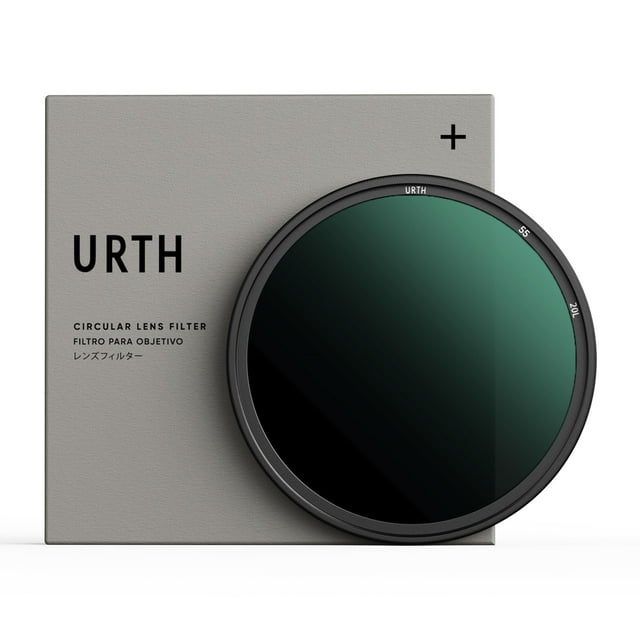 Filtro de lente Urth ND64 (6 pasos), 55 mm, 20 capas, nanorrevestido