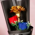 thumbnail image 5 of Moocorvic Gold Plated Rose Flower Anniversary Girlfriend Romantic Valentine's Day gift, 5 of 5