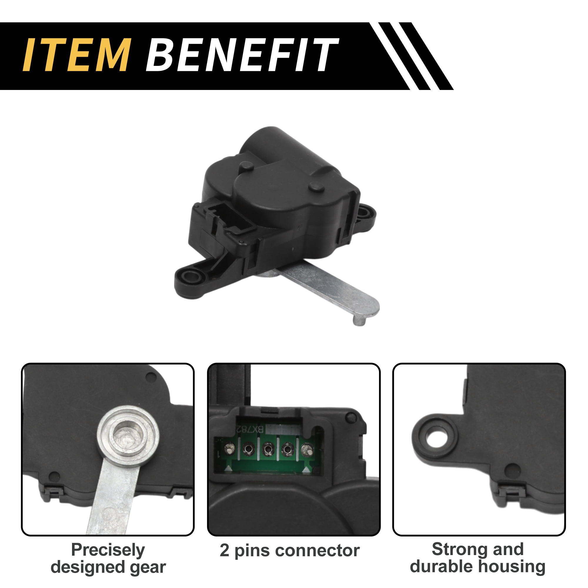 Unique Bargains HVAC Heater Blend Door Actuator Replacement for Chrysler Concorde