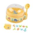 thumbnail image 1 of Mini juguetes para , juguetes de máquinas simples, juego s pequeñas, máquina para niños, niños y niñas, regalos de cumpleaños Amarillo Sunnimix juego de actividades de pesca, 1 of 8
