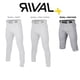 thumbnail image 4 of Pantalón de béisbol Easton RIVAL+, braguita con ribetes, blanco/real, para adulto, 4 of 4