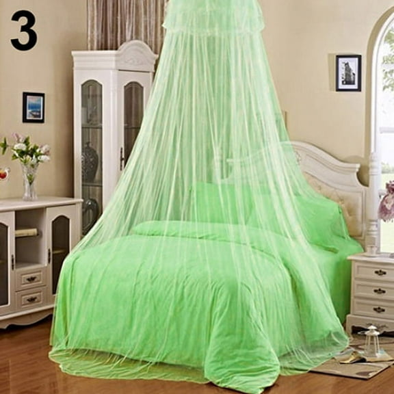 Elegant Lace Insect Bed Canopy Netting Curtain Round Dome Mosquito Net Bedding