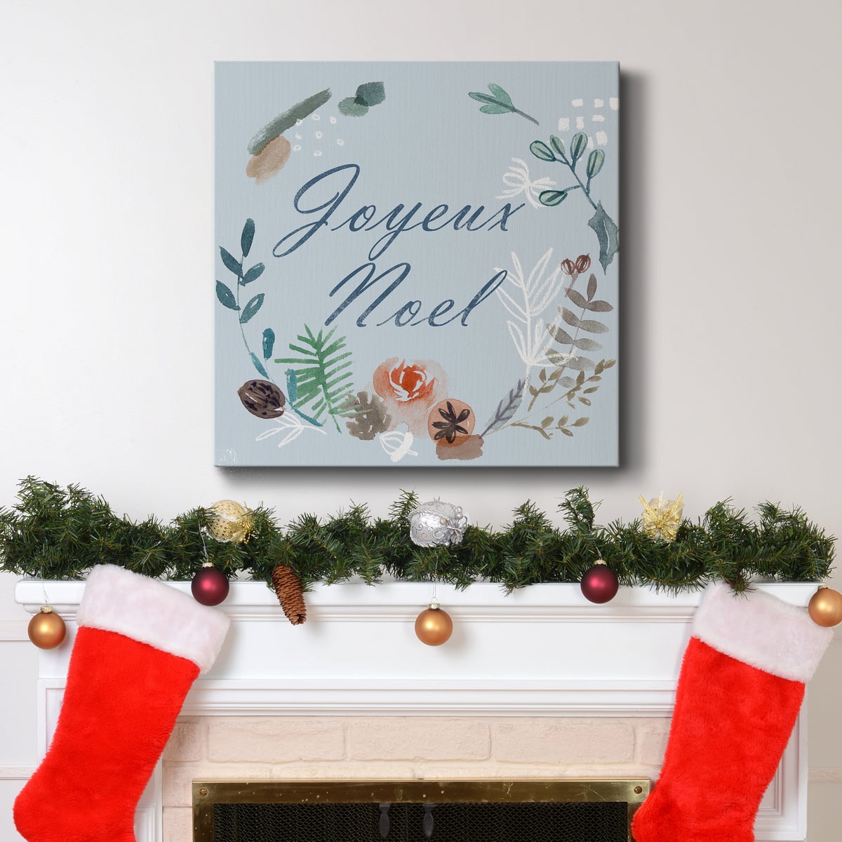 Snowy Christmas II- Gallery Wrapped Canvas