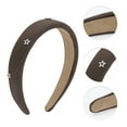 thumbnail image 3 of Unique Bargains 1 Pc Five-pointed Star Headbands for Women Coffee Color, 3 of 6