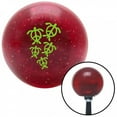 thumbnail image 1 of American Shifter  Green Peace Turtles Red Metal Flake Shift Knob with M16 x 1.5 Insert Shifter Auto, 1 of 1