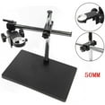 thumbnail image 4 of Heavy Duty Boom Large Stereo Table Stand 50mm Ring For Microscope Holder Microscope Camera Adjustable Boom Large Stereo Arm Table Stand Holder 10-265mm, 4 of 7