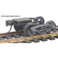 thumbnail image 1 of HO Bettendorf Trucks w/33 Smooth Back Wheels & Coupler (Metal), 1 of 10