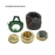 thumbnail image 4 of Greeniant Estufa para acampar Quemador de potencia fuerte Utensilios de cocina para pesca Equipo de cocina de aleación de aluminio ajustable para viajes carpas Oro Greeniant OD024808-01, 4 of 6