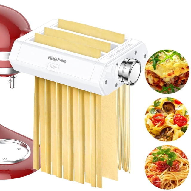 Accesorio para pasta Heiolkako para batidora de pie KitchenAid 3 en 1