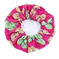thumbnail image 3 of Gorro de sueño de seda para mujer Colcomx forro de doble capa cubierta elástica Rosado, 3 of 8