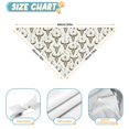 thumbnail image 6 of Dog Bandana 2 Pack,Beige Buffalo Skull Arrow Pattern Bandanas for Dogs,Cat Bandana,Small/ Large Dog Bandana 2 Size,Dog Bandanas, 6 of 6