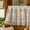 Beige Brown, variant on Sunyuer 1-Panel Fashion Fringe Lace Sheer Curtain with Rod Pocket, Suitable for Living Room, Bedroom, Balcony, Kitchen Window Decor, Short Curtains for Bedroom, Sheer Curtains for Living Room