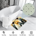 thumbnail image 3 of Penguin Machine Washable Non-Slip Polyester Indoor Floor Rug and Chair Mats, 3 of 6