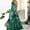 Army Green, variant on Fshaion Sunmmer Dress for Women 2024 Plus Size Collar Color Contrast Long Skirt With Patchwork Off Shoulder Printed Dress Clearance Under 10!