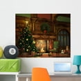 thumbnail image 1 of Christmas Eve Wall Decal by Wallmonkeys Peel and Stick Graphic (36 in W x 29 in H) WM120448, 1 of 4