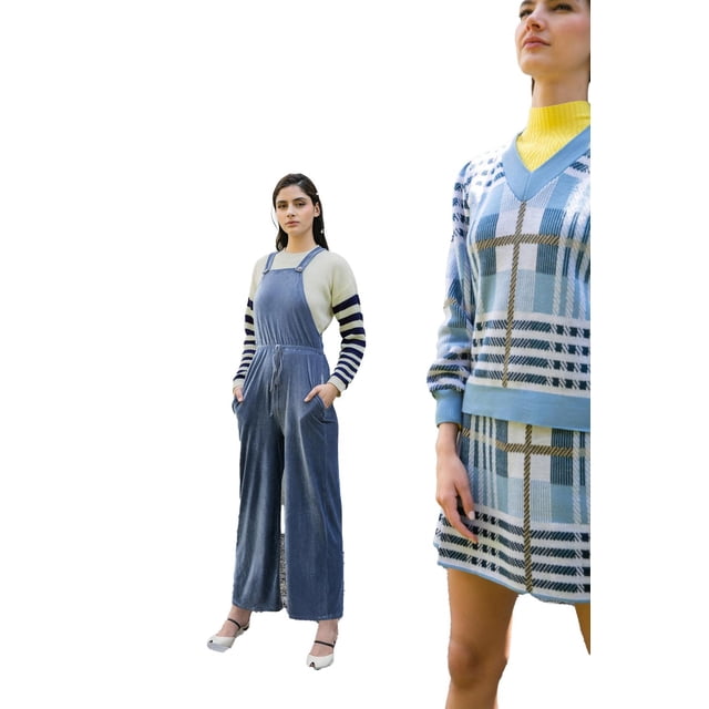 Jumpsuit André Badi Léonore Azul Grande