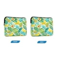 Quilted Laptop Sleeve 13.4*10.2*0.8IN Carrying Bag for Travel Office ...