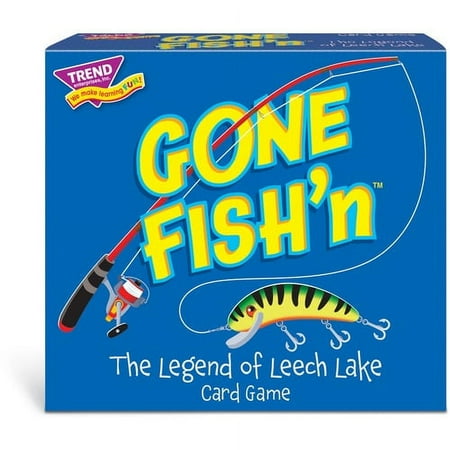 Trend Gone Fish'n Card Game - Mystery - 2 to 4 Players - 1 Each | Bundle of 5 Each
